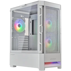 COUGAR AIRFACE RGB PC Case, Mid Tower, White - 4