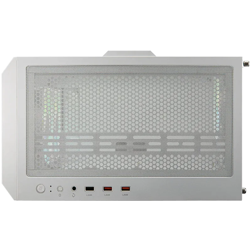 COUGAR AIRFACE RGB PC Case, Mid Tower, White - 1