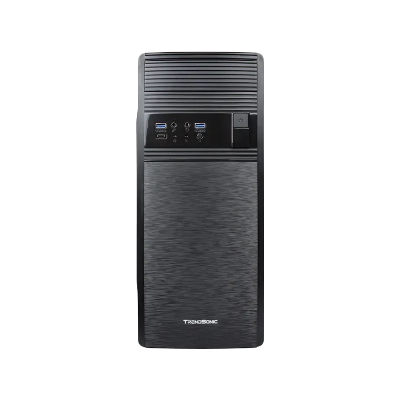 Chassis FC-F56A, ATX, 7 slots, 1 X 5.25", 2 X 3.5" H.D., 2 X 2.5" SSD,2 x USB 3.0, 1 X Type C / 1 x AUDIO /, PSU 550W 12 sm, 20+