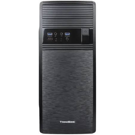 Chassis FC-F56A, ATX, 7 slots, 1 X 5.25", 2 X 3.5" H.D., 2 X 2.5" SSD,2 x USB 3.0, 1 X Type C / 1 x AUDIO /, PSU 550W 12 sm, 20+