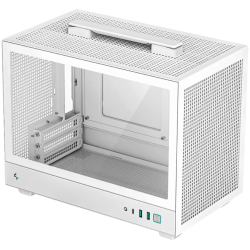 DeepCool CH160 WH, Mini Tower, Mini-ITX, 2xUSB3.0, 1xType-C Gen 2, 1xAudio, Mesh Panel, White, R-CH160-WHNGI0-G-1 - 1