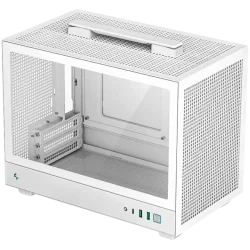 DeepCool CH160 WH, Mini Tower, Mini-ITX, 2xUSB3.0, 1xType-C Gen 2, 1xAudio, Mesh Panel, White, R-CH160-WHNGI0-G-1 - 1