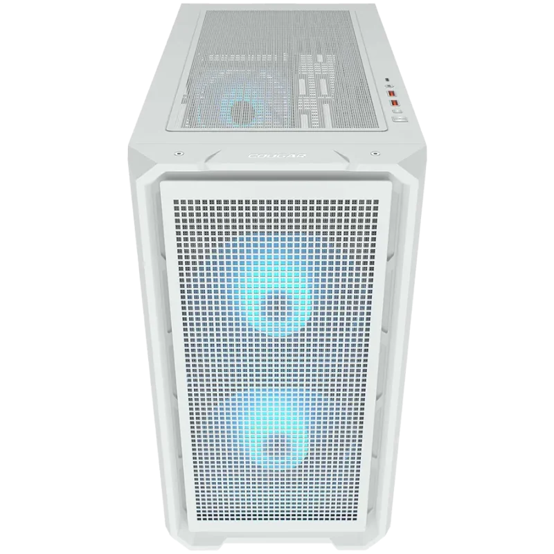 COUGAR MX600 Mini RGB PC Case, Mini Tower, White - 1