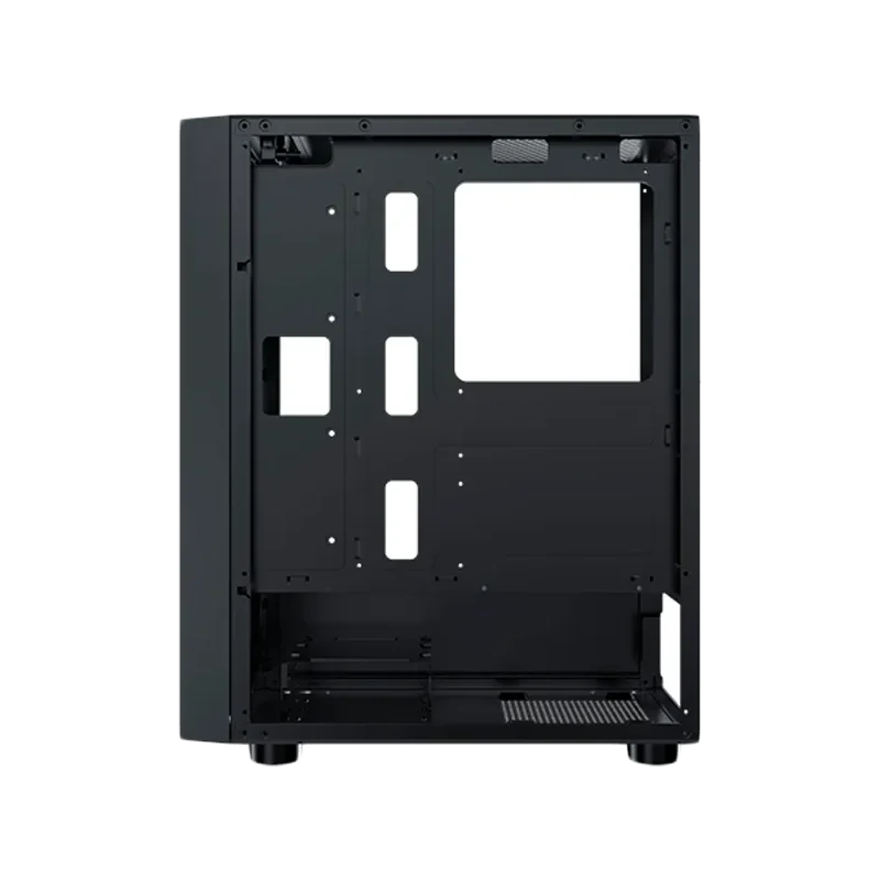 Xigmatek Duke EN49158, ATX/M-ATX/Mini ITX, USB3.0x1 & 2.0x2, Meshed & TG Frontpanel, Left TG, Front 4PCS X24F Fan - 1