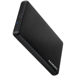 AXAGON EE25-SLC USB-C 3.2 Gen1 - SATA 6G 2.5" SLIDE box BLACK - 1