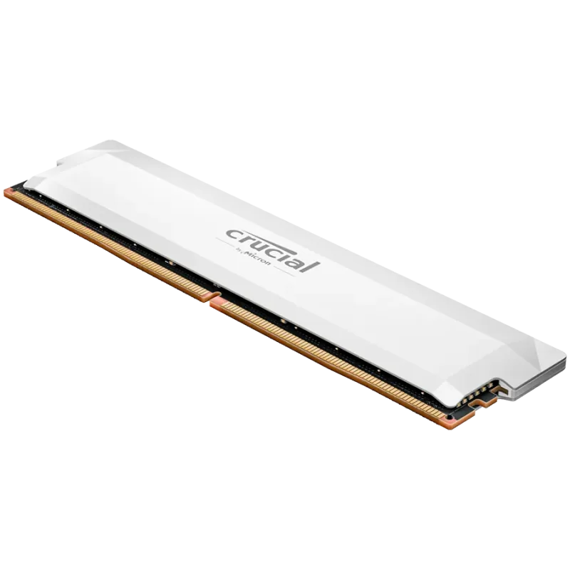 Crucial Pro OC 16GB DDR5-6400 UDIMM CL38 White - 1