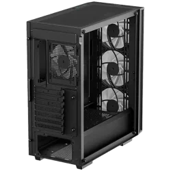 DeepCool MATREXX55 MESH V4 C, Mid Tower, Mini-ITX/Micro-ATX/ATX, 1xUSB3.0, 1x Type-C, 1xAudio, LED Button, 3x140mm ARGB Fans, 1x