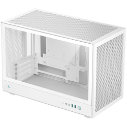 DeepCool CH260 WH, Mini Tower, Mini-ITX, 2xUSB3.0, 1xType-C Gen 2, 1xAudio, Mesh Panel, White, 2Y, R-CH260-WHNGM0-G-1 - 1