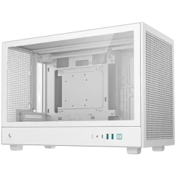 DeepCool CH260 WH, Mini Tower, Mini-ITX, 2xUSB3.0, 1xType-C Gen 2, 1xAudio, Mesh Panel, White, 2Y, R-CH260-WHNGM0-G-1 - 3