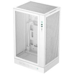 DeepCool CH270 DIGITAL WH, Mini Tower, Mini-ITX/Micro-ATX, 2xUSB3.0, 1xType-C Gen 2, 1xAudio/Mic, Mesh Panel, White, R-CH270-WHN