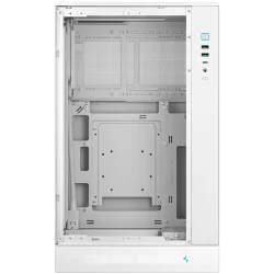 DeepCool CH270 DIGITAL WH, Mini Tower, Mini-ITX/Micro-ATX, 2xUSB3.0, 1xType-C Gen 2, 1xAudio/Mic, Mesh Panel, White, R-CH270-WHN