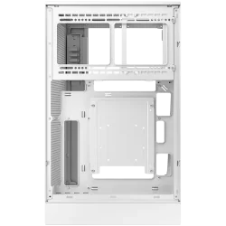 DeepCool CH270 DIGITAL WH, Mini Tower, Mini-ITX/Micro-ATX, 2xUSB3.0, 1xType-C Gen 2, 1xAudio/Mic, Mesh Panel, White, R-CH270-WHN