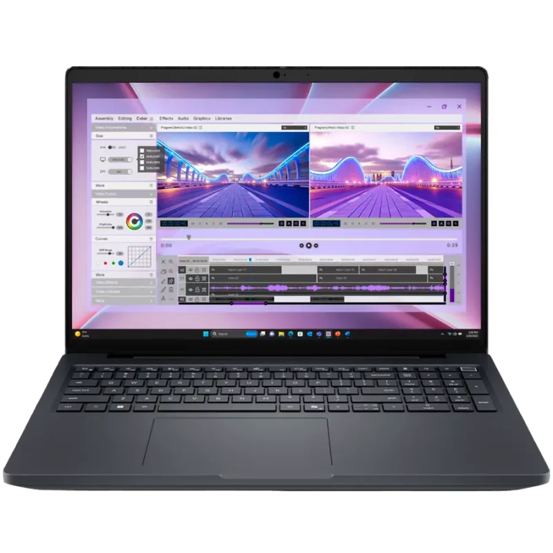 Dell Pro Max 16 (MC16250), Intel Core Ultra 7 265H vPro(16C, 16T, 24MB, up to 5.3GHz Turbo), 16" FHD+(1920x1200) LCD NoTouch, 32