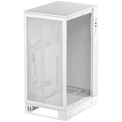 DeepCool CH270 DIGITAL WH, Mini Tower, Mini-ITX/Micro-ATX, 2xUSB3.0, 1xType-C Gen 2, 1xAudio/Mic, Mesh Panel, White, R-CH270-WHN