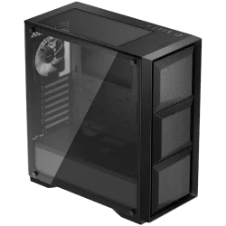 DeepCool MATREXX 50 MESH 4FS, Mid Tower, Mini-ITX/Micro-ATX/ATX/E-ATX, 1xUSB3.0, 2xUSB2.0, 1xAudio, 4x 120mm Tri-color LED Fans,