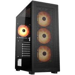 COUGAR MX220 RGB PC Case, Mid Tower, Black - 1