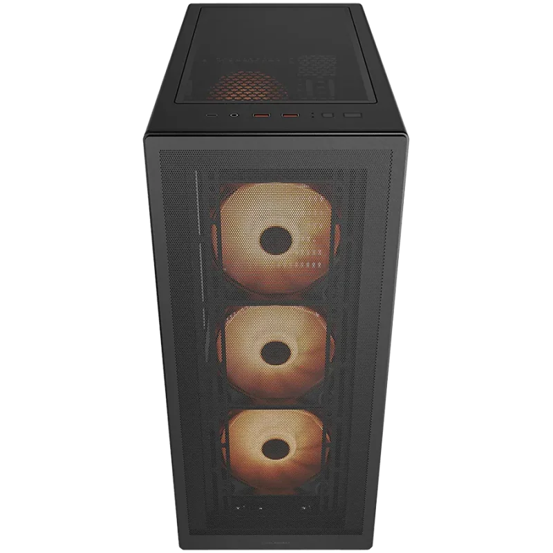 COUGAR MX220 RGB PC Case, Mid Tower, Black - 1