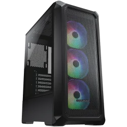 COUGAR Archon 2 Mesh RGB PC Case, Mid Tower, Black - 1