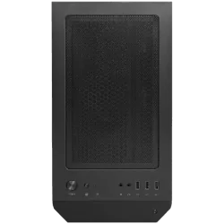 MSI MAG FORGE M100A, M-ATX Tower, M-ATX/ M-ITX, 1x USB 3.2 Gen 1 Type-A, 2x USB 2.0 Type-A, 1x Audio, 1x Mic, Power Button, 4x 1