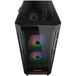 COUGAR DUOFACE RGB PC Case, Mid Tower, Black - 4