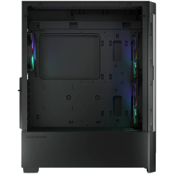 COUGAR DUOFACE RGB PC Case, Mid Tower, Black - 7
