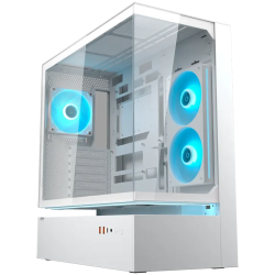COUGAR CFV235 PC Case, Mid Tower, White - 1