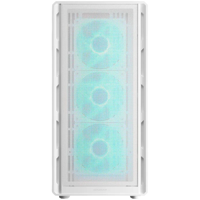COUGAR AIRFACE PURE PRO PC Case, Mid Tower, White - 1