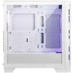 MSI MAG FORGE 320R AIRFLOW WHITE, Mid-Tower, ATX/M-ATX/ITX, 2x USB 3.2, 1x Audio/Mic, LED Button, ARGB Hub, 4x 120mm ARGB Fans, 