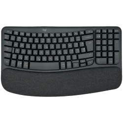 LOGITECH Wave Bluetooth ergonomic keyboard - GRAPHITE - US INT'L - 2
