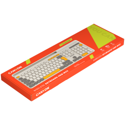 CANYON keyboard HKB-W03 EN AAA Wireless Beige - 14