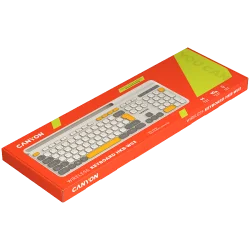 CANYON keyboard HKB-W03 EN AAA Wireless Beige - 14