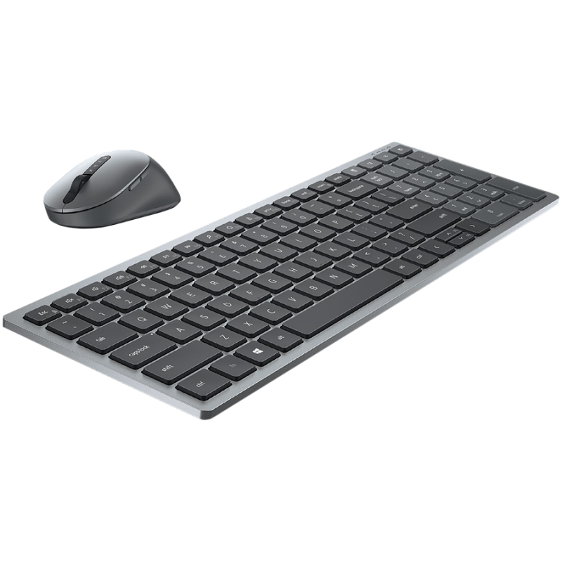 Dell Multi-Device Wireless Keyboard and Mouse - KM7120W - US International (QWERTY) - 1