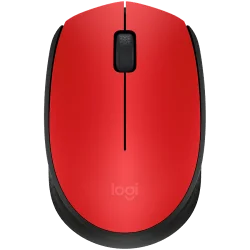 LOGITECH M171 Wireless Mouse - RED - 5