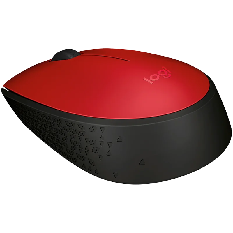 LOGITECH M171 Wireless Mouse - RED - 1