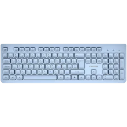CANYON keyboard HKB-W01 UK/US AAA Wireless Blue - 6