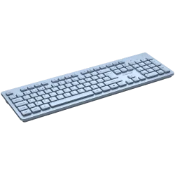 CANYON keyboard HKB-W01 UK/US AAA Wireless Blue - 10
