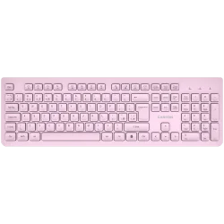 CANYON keyboard HKB-W01 UK/US AAA Wireless Pink - 6