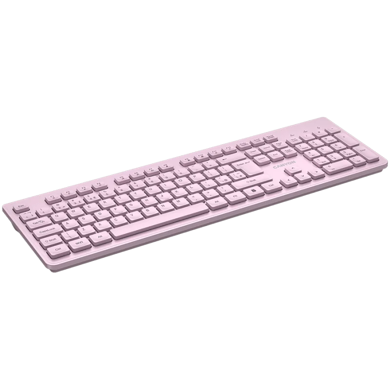 CANYON keyboard HKB-W01 UK/US AAA Wireless Pink - 1