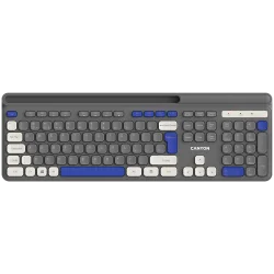 CANYON keyboard HKB-W03 EN AAA Wireless Grey - 9