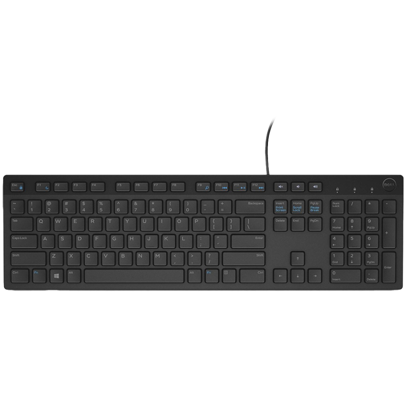 Dell Multimedia Keyboard-KB216 - Bulgarian (QWERTY) - Black - 1