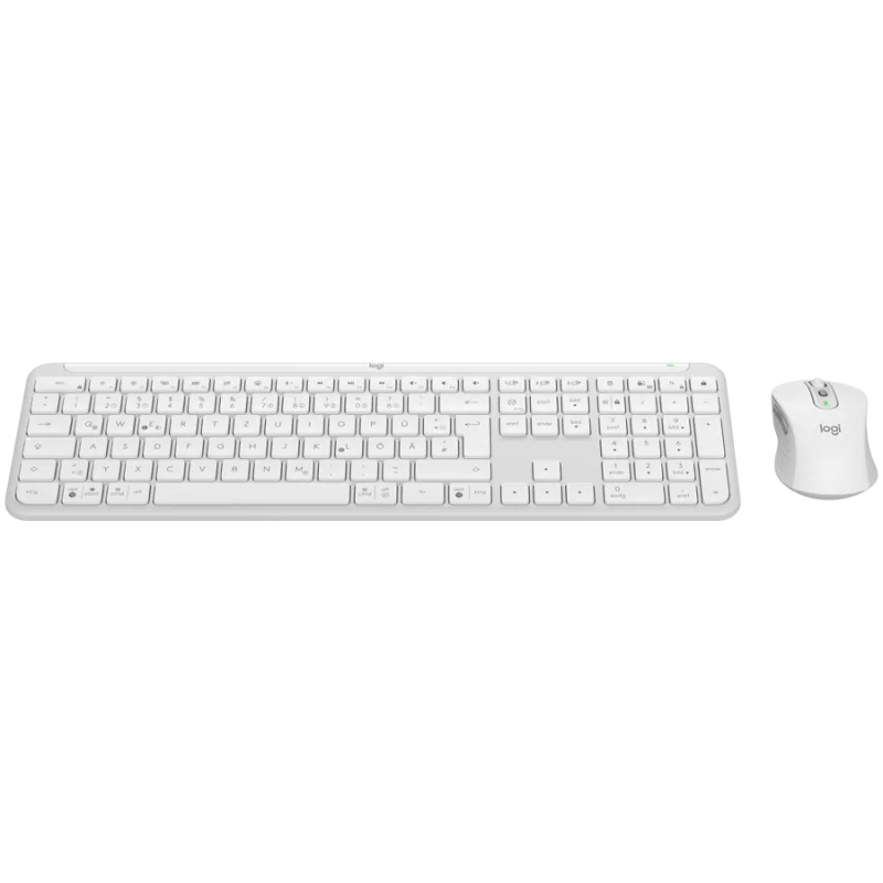 LOGITECH Signature Slim Combo MK950 - OFF WHITE - US INT'L - 2.4GHZ/BT - INTNL-973 - 1