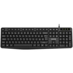 CANYON keyboard KB-1 EN/BG Wired Black - 4