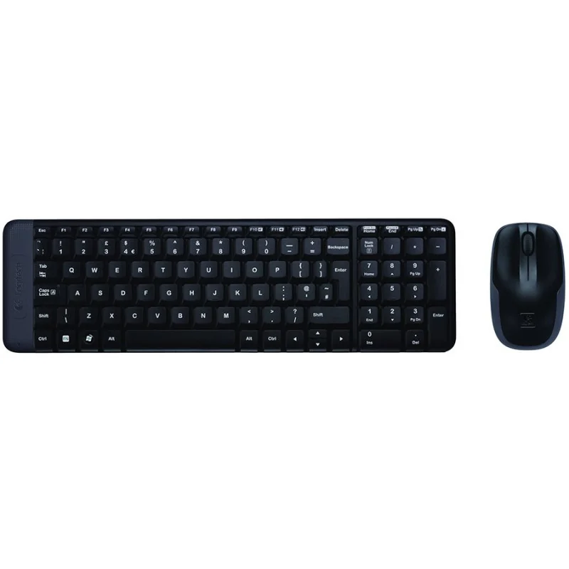 LOGITECH MK220 Wireless Combo - BLACK - US INT'L EER - 1