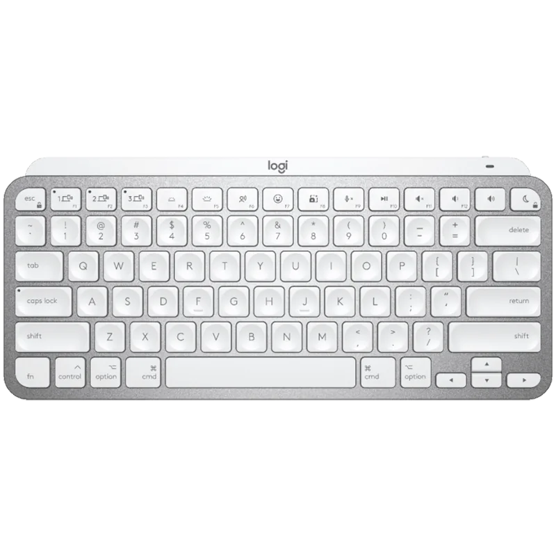 LOGITECH MX Keys Mini For MAC Bluetooth Illuminated Keyboard - PALE GREY - US INT'L - 1