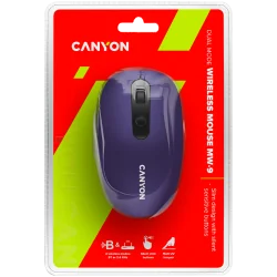 CANYON mouse MW-9 Dual-mode Wireless Violet - 10