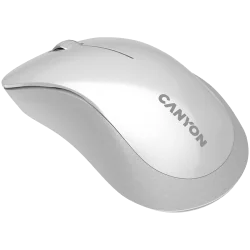 CANYON MW-11, 2.4 GHz Wireless mouse ,with 3 buttons, DPI 1200, Battery:AAA*2pcs ,pearl white grey67*109*38mm 0.063kg - 7