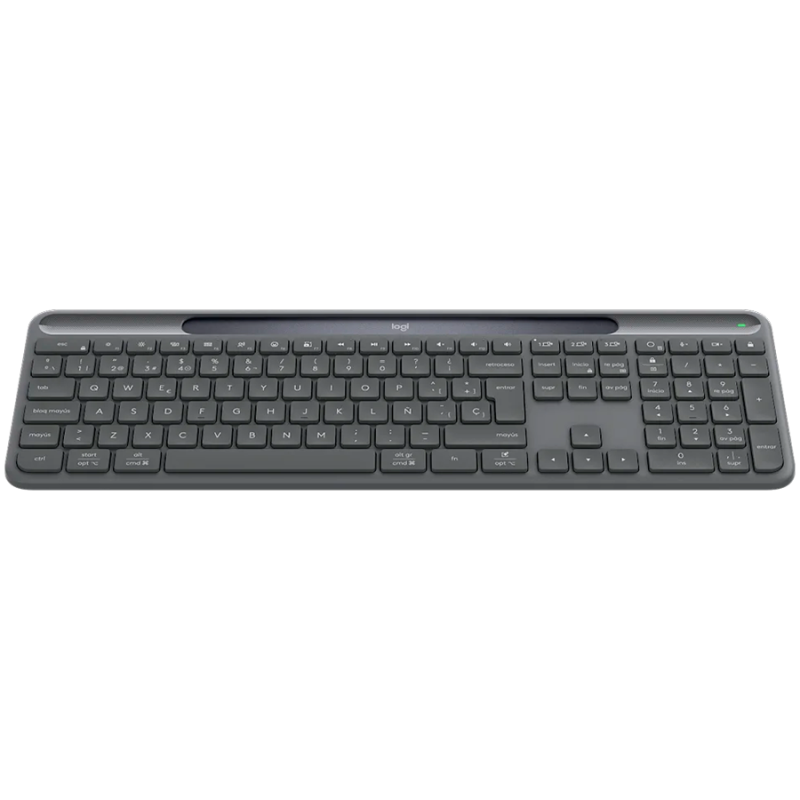 LOGITECH Slim Solar+ for Business - GRAPHITE - US INT'L - 2.4GHZ/BT - INTNL-973 - UNIV - 1