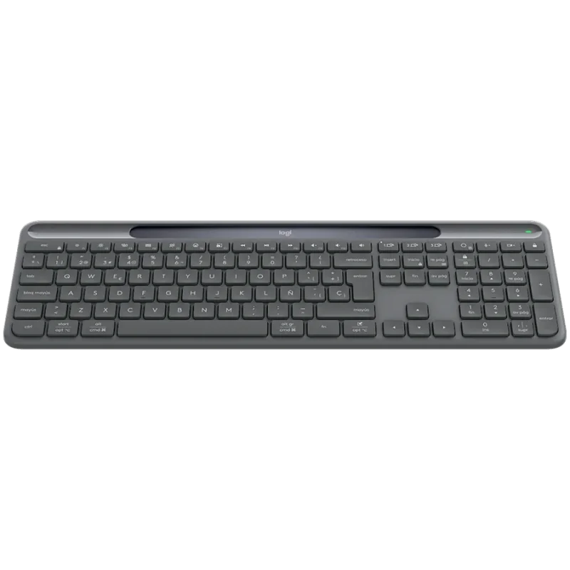 LOGITECH Slim Solar+ for Business - GRAPHITE - US INT'L - 2.4GHZ/BT - INTNL-973 - UNIV - 1