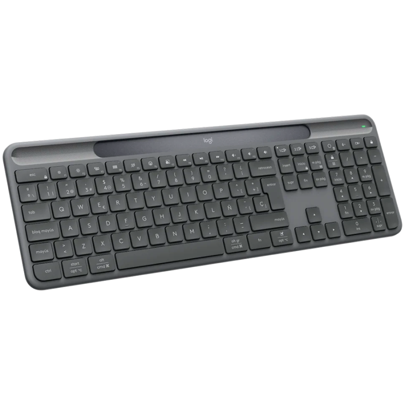 LOGITECH Slim Solar+ for Business - GRAPHITE - US INT'L - 2.4GHZ/BT - INTNL-973 - UNIV - 1