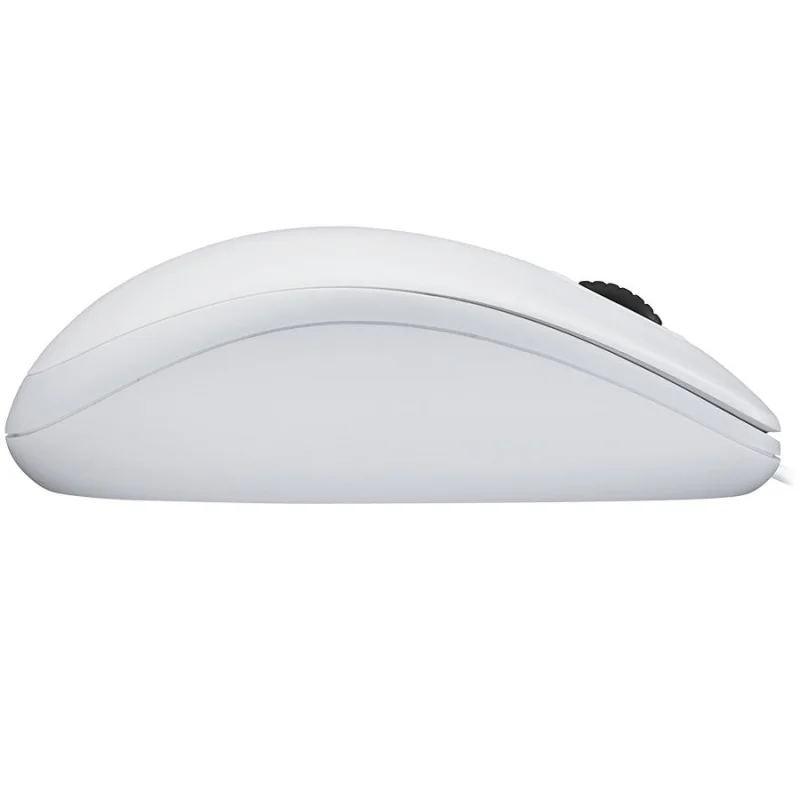 LOGITECH B100 Corded Mouse - WHITE - USB - B2B - 1